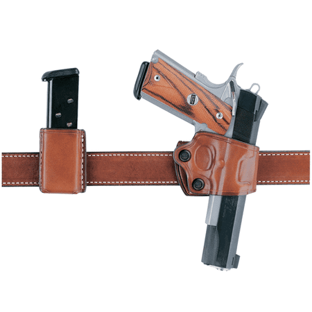 AKER LEATHER 154 Yaqui Slide Holster Color: Black Gun: Colt 1911 and Clones Hand: