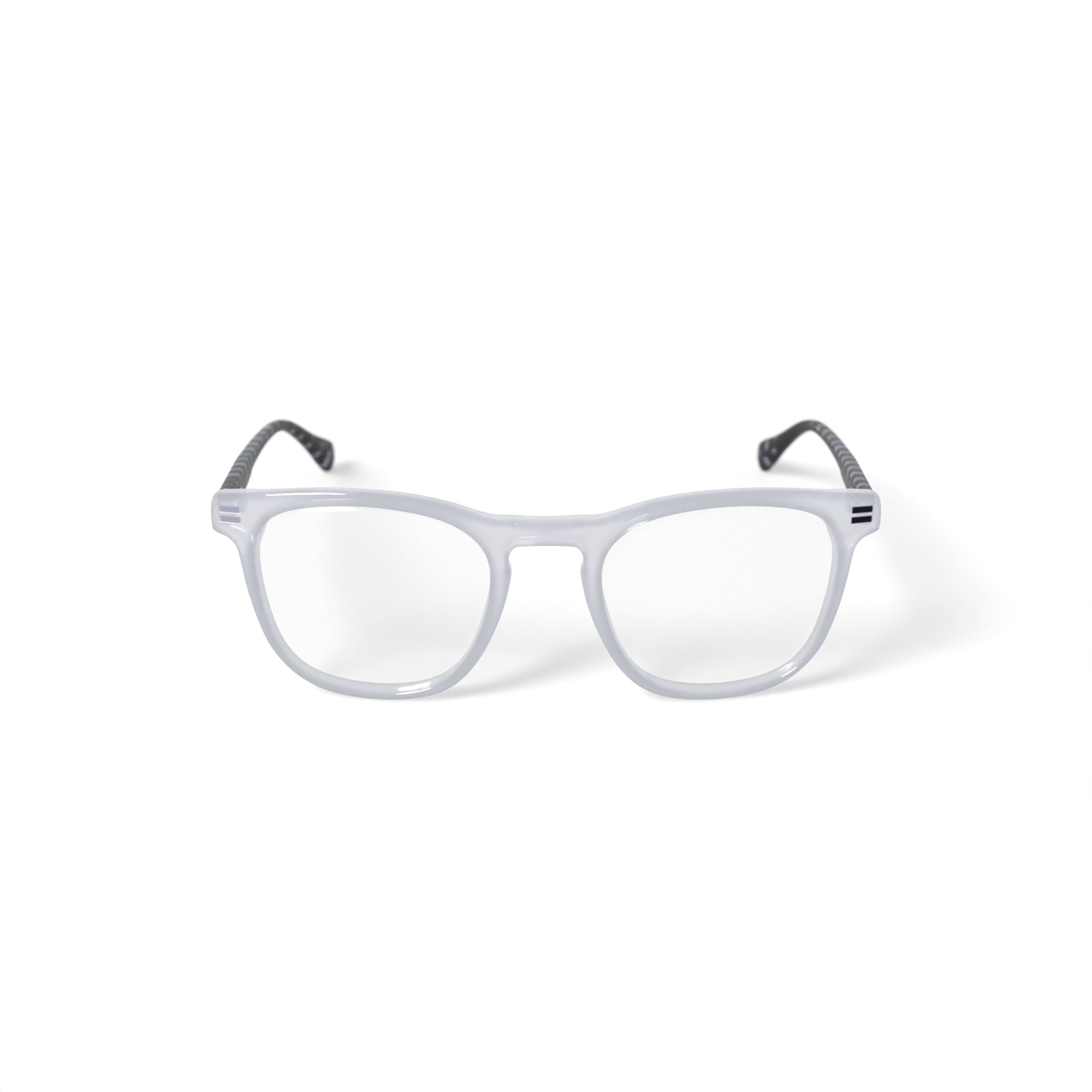 Hurley Men's HMO113 Prescription Eyeglasses with Case, Crystal