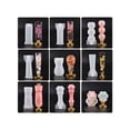 thumbnail image 1 of 1pc Silicon Mold With Dropper For Diy Stamp Handle, Wax Seal Stamp Head, Envelope Seal And General Tool Hand Grinding, 1 of 1