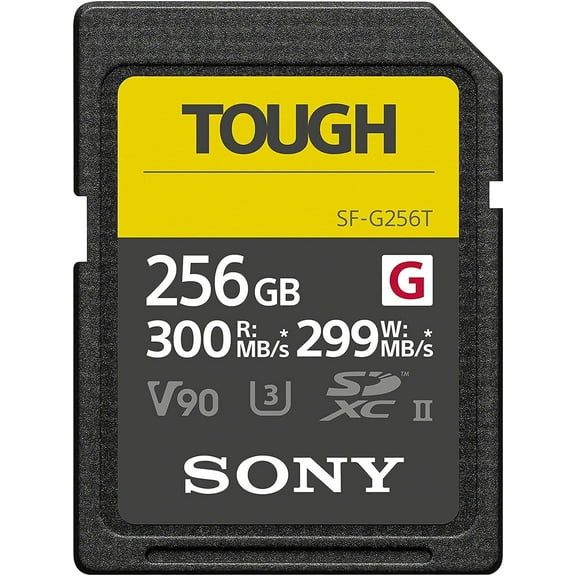 Sony Tough G Series SDXC UHS-II Memory Card 256GB