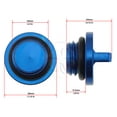thumbnail image 3 of CNC Dexter Engine Oil Cap Blue For Honda CBR CB VTR VT Seal CNC Aluminum Filler, 3 of 3