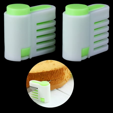 

2pcs DIY Cake Slicers 5 Layers Cake Pie Slicer Sheet Guide Cutter Bakeware Tool