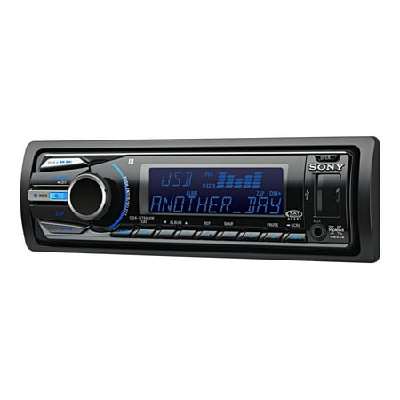 Sony Xplod CD Receiver, In-Dash Unit, Single-DIN, 52 Watts x 4, Dynamic Color Illuminator