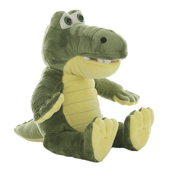Al E Gator Plush 16 Inch Green Alligator Stuffed Animal Soft Wildlife Toy