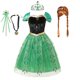 thumbnail image 5 of Disfraz de princesa de Disney para niña, vestido de Frozen, Elsa, Anna, disfraz de carnaval, Vestidos de fiesta de cumpleaños, traje de verano para niños, 5 of 5