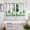 Off-White, variant on St. Patrick's Day Kitchen Curtains Window Panels, Lucky Shamrock Hat Ladybirds Daisy Ombre Green Insulated Window Treatment Curtain, Grommet Curtains for Bedroom/Living Room, 2 Piece 52"Wx63"L