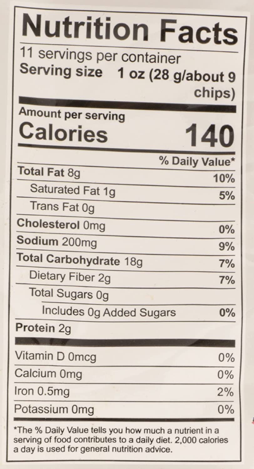 Pack of 6, Old Florida Gourmet Nice N Spicy Tortilla Chips, 11 oz