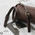 thumbnail image 2 of 2pcs Handbag PU Leather Flexible Ropes Messenger Bag Straps Crossbody Pack Wallet Decoration Replacing Parts DIY Accessory 71cm Light Coffee, 2 of 9