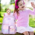 thumbnail image 4 of KEVCHE Rainbow Backpack for Student School Bag, Cute Colorful Bookbag for Women , Lightweight Casual Daypack with Soft Straps for Daily Commute Travel, 4 of 6