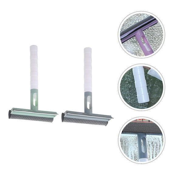 MLINS Glass Cleaning Squeegee Tools with Ergonomic Handle Premium Plastic Material for Cleaning Assorted