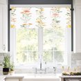 thumbnail image 2 of Remain Unique Floral Print Polyester Rod Pocket Curtain Valance for Home Bedroom Living Room Kitchen Window Decor 54x18 inch, 2 of 5