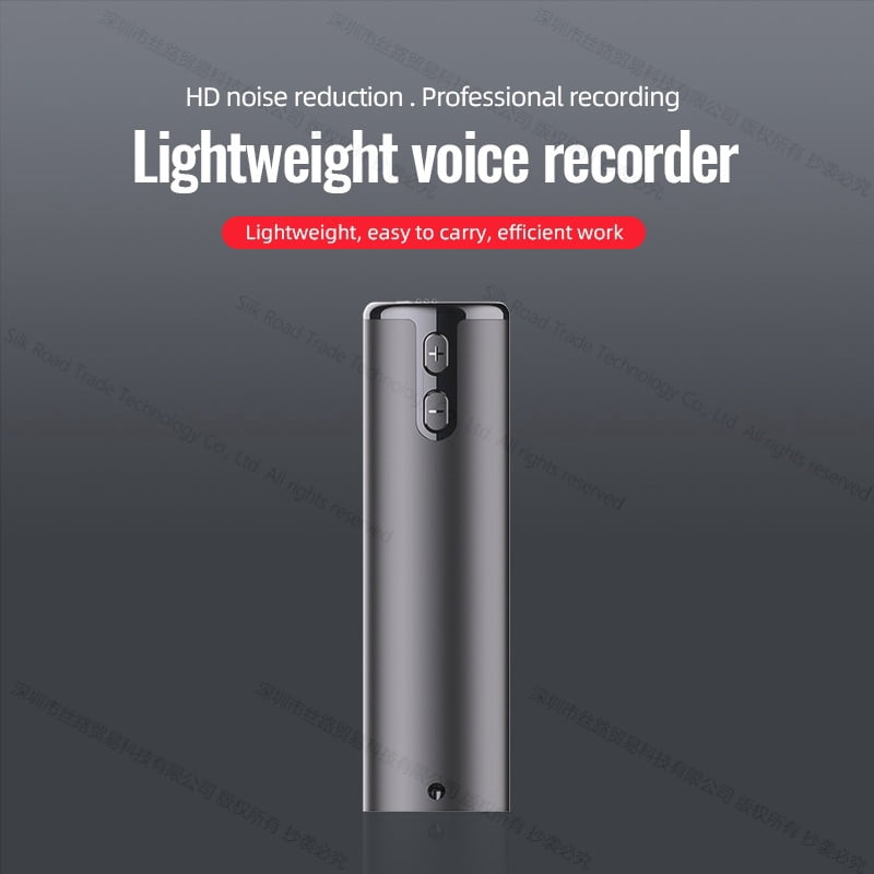 S15 Digital voice Activated recorder Mini Slim Pendant HD Noise Reduction Dictaphone for Meeting minute Lecture Class Home Audio child safety Recording -4GB