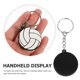 thumbnail image 5 of KAKOWELY 10 llaveros con forma de pelota deportiva, decoración para bolsas, adornos colgantes., 5 of 5
