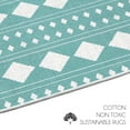 thumbnail image 4 of 2 x 3 Foot Heavy Duty Low Pile Area Rug - Ultra-Thin Non Slip Area Rug - Washable Cotton Indoor Rug for Front Door Foyer Rug for Entryway, 4 of 7