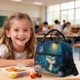 thumbnail image 4 of Kuiaobaty Crocodile Print Backpack and Lunch Box Set for Kids Boys Butterfly Flower Print Lunch Bag Pencil Case with Zipper Lightweight Backpack and Pencil Bag for School Camping Picnic, 4 of 7
