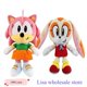 thumbnail image 5 of Special 20-30CM Sonic Peluches Toys JIT Choice Cartoon Hedgehog Amy Rose Knuckle Tail Soft Plush Doll Children's Birthday Toys, 5 of 5