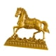 thumbnail image 4 of Estatua decorativa de caballo, recuerdo tradicional, escultura de resina para estantería, sala de estar oro, 4 of 9
