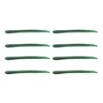thumbnail image 2 of S SERENABLE 8x PVC Ribbed Worm Fishing Lures Soft Crank Baits Artificial Baits 5 Colors Color 606, 2 of 9