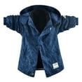 thumbnail image 5 of SYNPOS Child Boys Fleece Jacket+Geometry Hardshell Jacket with Detachable Hood,3-13Y, 5 of 5