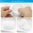 thumbnail image 5 of Uxcell PP Air Conditioning Wall Hole Cover for 3.2" - 3.6" Diameter Hole, White, 4Pcs, 5 of 7