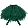 thumbnail image 4 of Solid Color Carnival Tutu Skirt Mesh Party Dance Skirt with Integrated Waistband Table Skirt One Size, 4 of 4