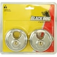 thumbnail image 2 of Black Dog 55170 Round Disc Padlock Shrouded Keyed Alike, 2-3/4 Inch, 2 Pack, 2 of 2