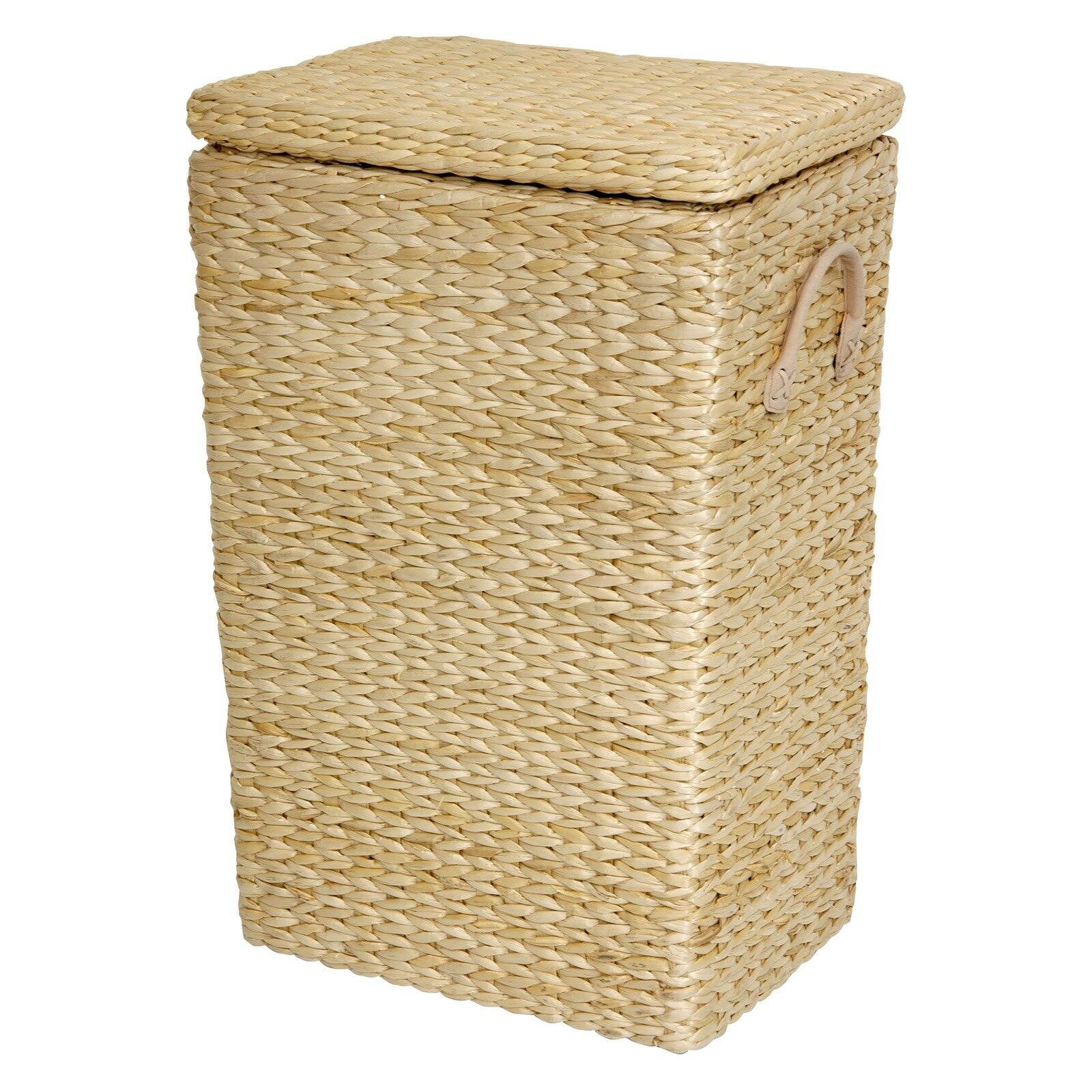Rush Grass Laundry Basket - Natural
