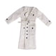 thumbnail image 2 of Figura 1/6 Cortavientos largo DIY Muñeca Vestida Coleccionable Miniatura de Moda Blanco, 2 of 9