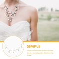 thumbnail image 3 of Letter Necklace Rhinestone Necklace Valentine Necklace Clavicle Choker Necklace---Product code 38688, 3 of 3