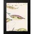 thumbnail image 2 of Goldberger, Jennifer 19x24 Black Modern Framed Museum Art Print Titled - Leaf Branch Triptych III, 2 of 5