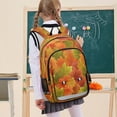 thumbnail image 7 of Backpack 12.9 *5.1 * 17.7 Inches Outing Backpack, Shopping Backpack, Travel Backpack Colorful Maple Leaves, 7 of 7