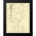 thumbnail image 2 of Stockdale 12x14 Black Modern Framed Museum Art Print Titled - Vermont - Stockdale 1794, 2 of 5