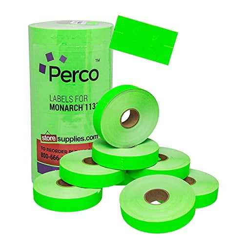 Etichette Prezzo Per Monarch 1131 | 8 Rotoli (20.000 Etichette) | 1,9x1,1 Cm | Con Rullo Inchiostro Bonus - 4