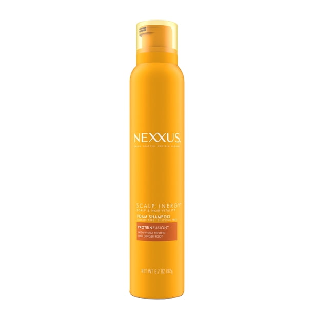 Nexxus Scalp Inergy Foam Shampoo Clarifying Shampoo For Oily Hair With