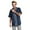 Navy, variant on Victorious Men's Classic Button Down Baseball Jersey Shirt BJ42 - ROYAL BLUE - Small