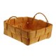 thumbnail image 5 of WHAMVOX 1Ud Cesta Portátil De Madera Khaki Para Almacenaje Y Organizador De Hogar Con Asa, 5 of 7