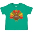 thumbnail image 3 of Inktastic Thanksgiving Day Turkey Football Fan Boys or Girls Toddler T-Shirt, 3 of 5
