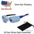 thumbnail image 2 of Mens Wrap Around Sunglasses Fashion Designer Rectangular Shades Sport Golf, 2 of 5
