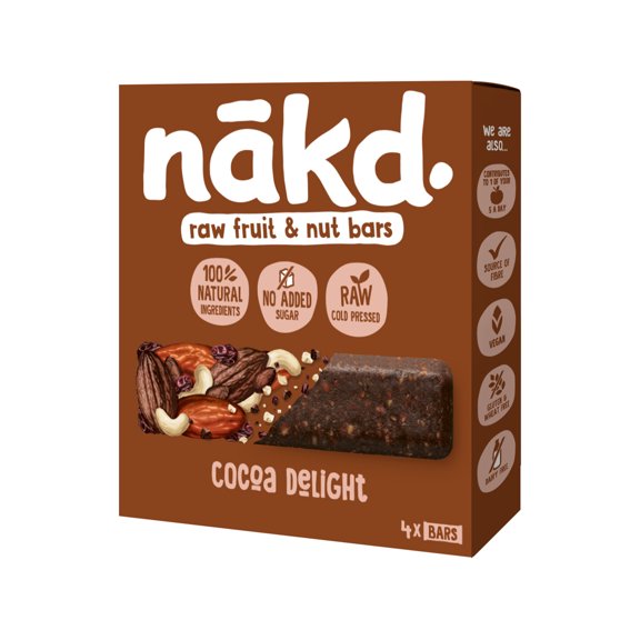 NATURA NAKD COCOA DELIGHT 140G