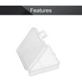 thumbnail image 3 of HUGFEGWE 2 x 9V Battery Storage Case Holder Organizer Box Transparent U2536-18843, 3 of 4