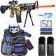 thumbnail image 1 of Rifle de francotirador automático Toy Gun Vioofun con chaleco táctico y 150 dardos, 1 of 7