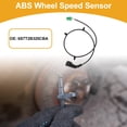 thumbnail image 2 of Sensor de velocidad de rueda ABS Unique Bargains No.6S7T2B325CBA Trasero Izquierdo Derecho Juego de Sensor del Sistema de Frenos Antibloqueo para Ford Mondeo 2001-2007, 2 of 7