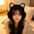 thumbnail image 7 of TELOLY 2026 New Fluffy Ear Muff for Women Plush Foldable Earmuffs Kids Winter Earmuffs Girls Boys Cold Weather Ear Warmer for Outdoor Activities,Winter Sports,Commuting,Travel,Daily Use., 7 of 7