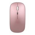 thumbnail image 1 of Mistaha 2.4G Wireless Ergonomic Slim Mouse Less Noise 4 Buttons 3 Adjustable DPI Levels Rechargeable, 1 of 8