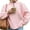 Pink, variant on Women Autumn Winter Knit Sweater Long Sleeve Crew Neck Oversized Sweatshirts Casual Knitwear