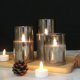 thumbnail image 5 of Velas led GenSwin gris con Control Remoto de 10 Teclas y Temporizador para Decoración del Hogar, 5 of 8