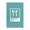 Tiffany Blue Gift Box, variant on Stupell Industries Classic Blue Jewelry Box Black Framed Print Under Glass, design by Martina Pavlova