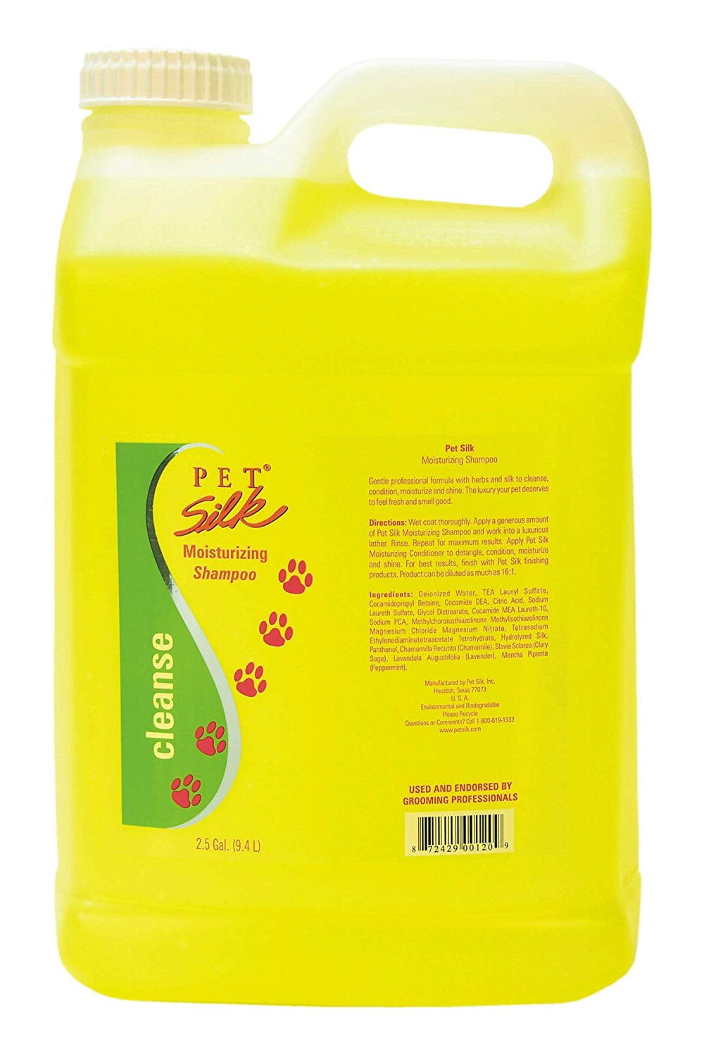 PET SILK Moisturizing Shampoo Cleansing &amp; Deodorizing Pet