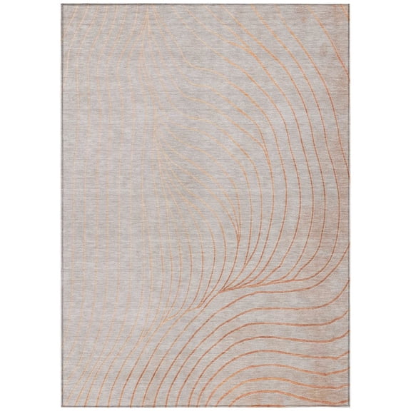 Dalyn Rugs Machine Washable Indoor/Outdoor Chantille ACN2107 Copper 2'6" x 3'10" Rug