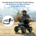 thumbnail image 7 of AlveyTech 6-Wire Twist Grip Throttle with 30" Wires for the Razor Dirt Quad (Versions 11 and Up) - (W25143069043), 7 of 7